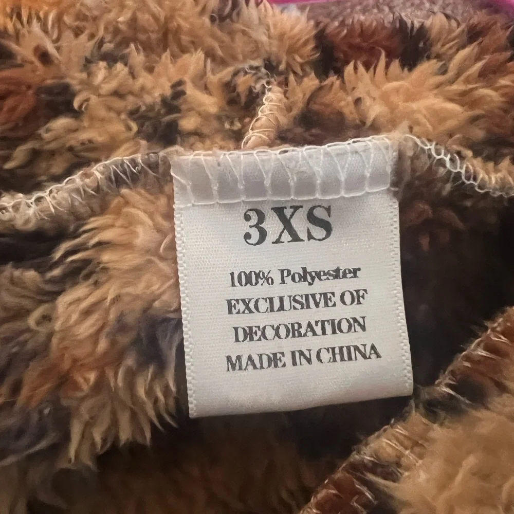 Mom & Me Leopard Print and Cream Fleece Jacket Set